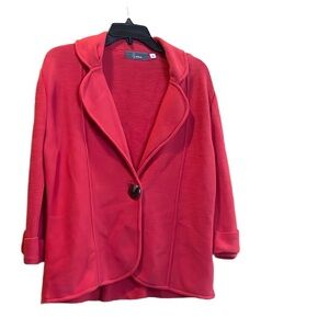 Willow red blazer jacket size small